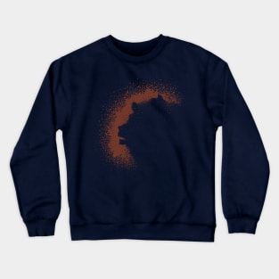 Cave Painting Animal Crewneck Sweatshirt